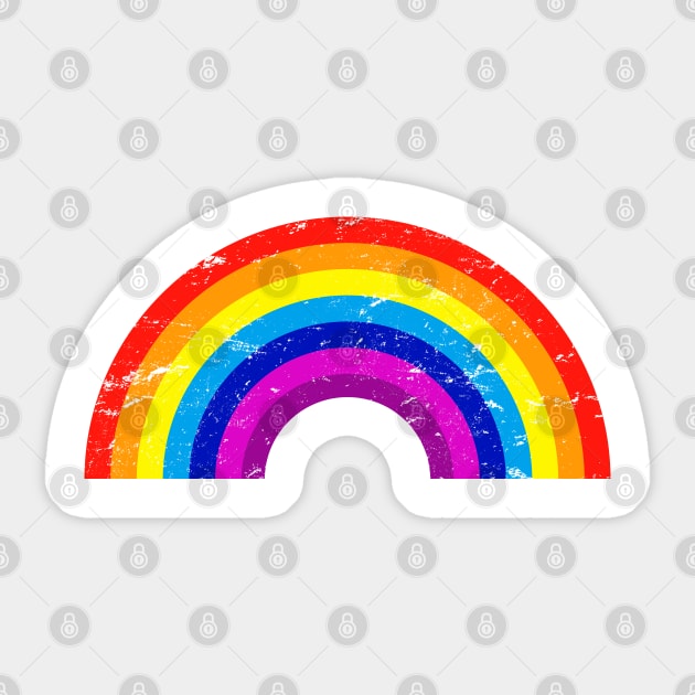 rainbow Sticker by CreativeShirt